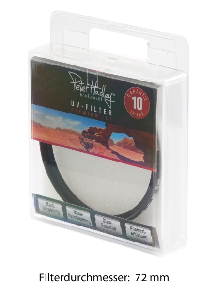 Peter Hadley MC Nano UV-Filter Ø 72 mm Premium Line